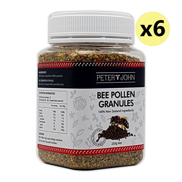 Peter & John New Zealand Bee Pollen 250g 6pcs