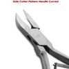 Chiropody Side Cutter Pattern Handle Curved Heavy Duty Clippers Ingrown Toe Nail