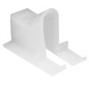 Skywalker Vertical Single Coax Siding Clips, Pack of 100