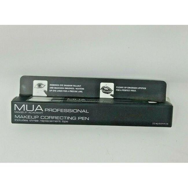 MUA Makeup Academy Professional Makeup Correcting Pen & 3 Replacement Tips ~ NEW