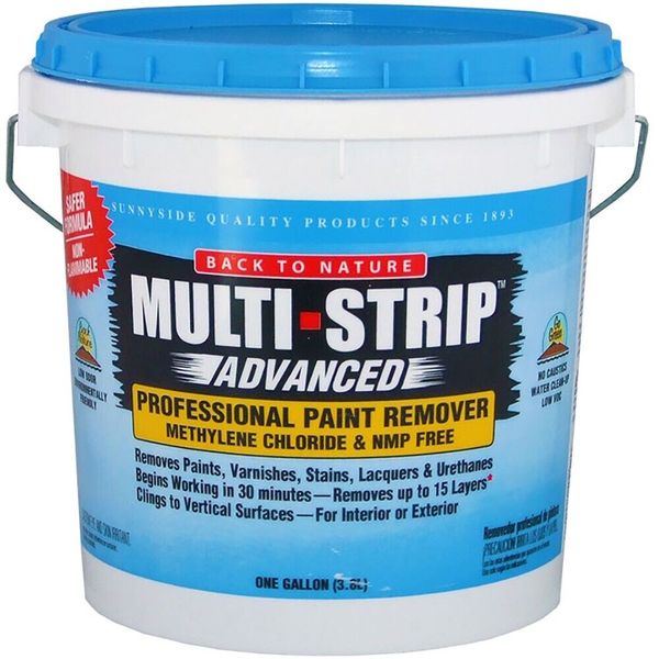 Back to Nature 657G1A Multi Strip Adv Prof Paint Remover gallon