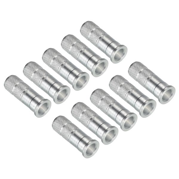 PATIKIL Arrow Inserts 0.3" Dia 7.6mm 8.8mm, 12 Pack Aluminum Shaft Adapter for Archery Points