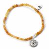 HARRY POTTER Crystal Bracelet with Sterling Silver Time Turner Charm