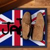 L&S PRINTS The Jam Union Jack Design - Door Mat - 60cm x 40cm