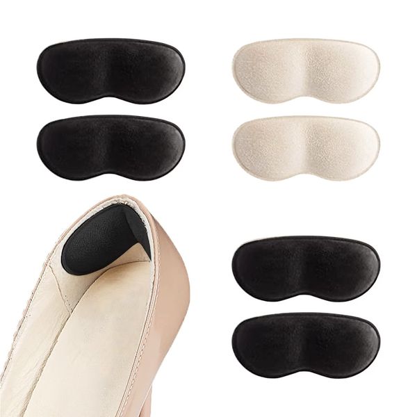 Heel Prevents Blisters, Size Adjustment, Prevents Shoes from Falling, Pads, Heel Protection, Heel Cushion, Anti-Slip, Anti-Slip, Adhesive Seal Included, Unisex, Left and Right, 3 Pairs Set