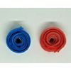Reusable Adjustable Combinable Straps 6 Inch Long, Red And Blue 6 Straps
