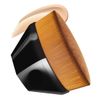 Foundation Makeup Brush,Petal-Shaped Foundation Brush Professional Makeup Brush Dry and Wet Dual Use Face Brush for Blending Liquid Cream or Flawless Powder Loose Powder. (black)
