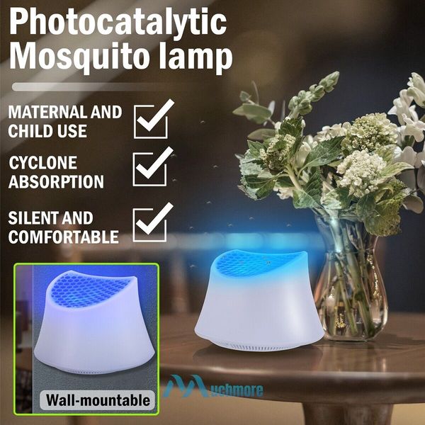 Electric Mosquito Killer Light Fly Bug Insects Trap Suction Zapper Pest Control