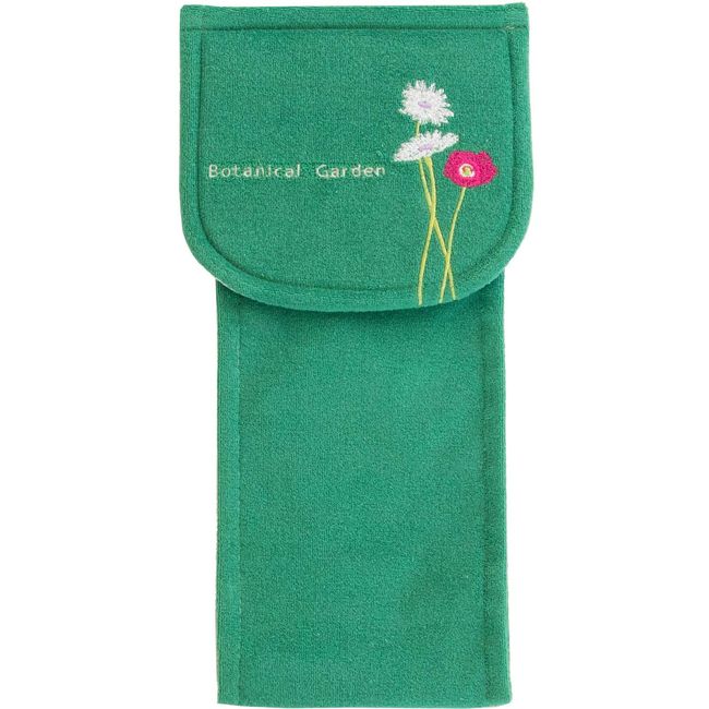 OKA Botanical Garden Paper Holder Cover Green with Stock Storage (Plant, Natural)