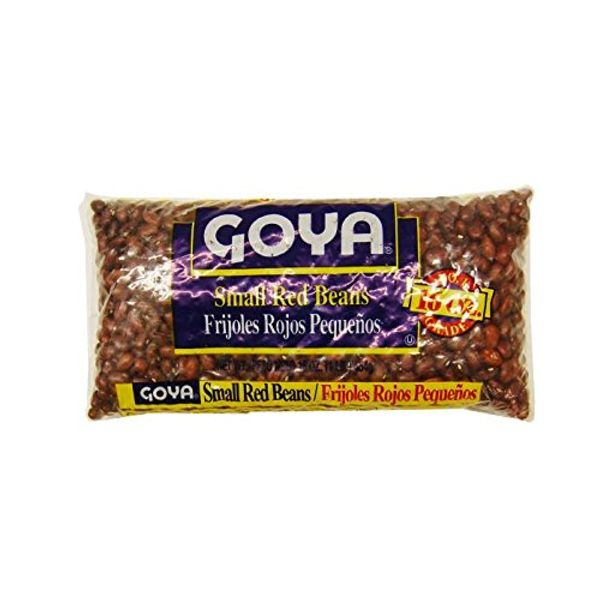 Goya Small Red Beans, 1 Pound - Pack of 3