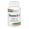 Vitamin D-3 2,000 IU Lemon 60 Lozenges By Solaray