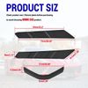 Rear Engine Bay Air Vent Inserts Covers Protection for Corvette C8 Z51 Coupe 20+