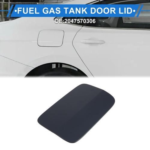 VekAuto Fuel Tank Door Cap for Mercedes-Benz X204 2010-2015 Fuel Filler Flap Cover Clip Type No.2047570306 Primer ABS
