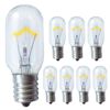 8-Pack 40W T8 40T8 E17 Base Light Bulbs compatible with Appliance Microwave Oven