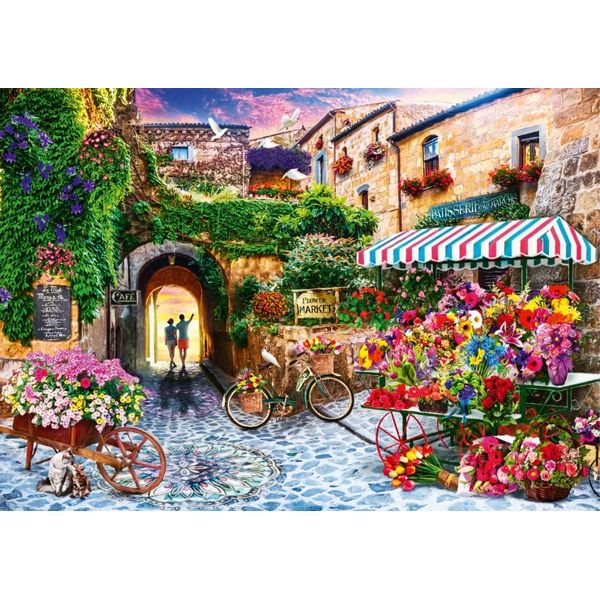 Puzzle The Flower Market 1000 pieces