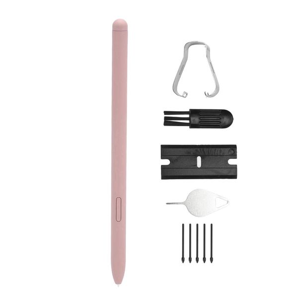 Annadue Ersatz S Pen Stylus Pen mit 5 Spitzen für Galaxy Tab S6 Lite 10.4 SM P610, SM P615, Tablet Stylus. (Rosa)