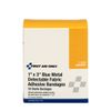 First Aid Only 1-650 Metal Detect Fabric Strip, 3 Length x 1 Width (Box of 50)