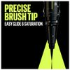 Maybelline Pen Eyeliner, Waterproof, Brush Tip Liner, Precise Lines, Tattoo Impact, Up to 24h Wear, Tattoo Liner Ink, Jet Black