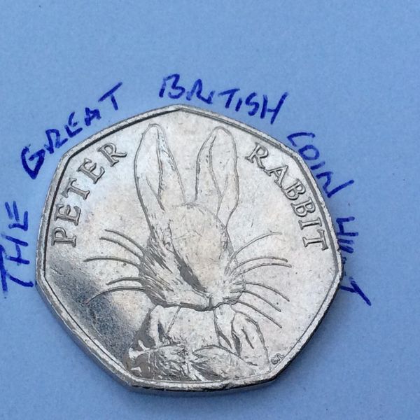 TGBCH Circulated 2016 Peter Rabbit 50p Coin Beatrix Potter Commemorative