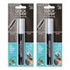 Quick Cover Root Touch up Rescue (Natural Dark Brown 2 Pack), Mascara Natural
