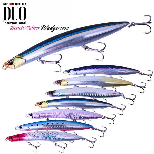 DUO GHH0573 Beach Walker Wedge 140S Clear Bait