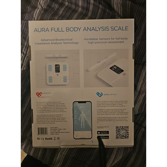 Aura Scale User Manual: Troubleshooting Bluetooth Issues and Full Body  Analysis Guide