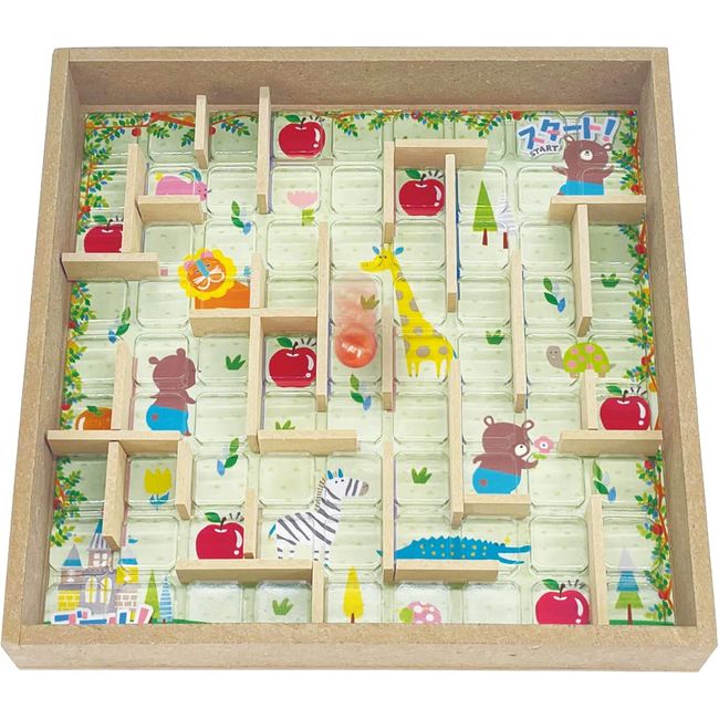 Debika 113019 Ikumoku Infinity Karakoro Maze Wooden Training Puzzle