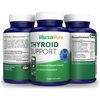NusaPure Thyroid Support Supplement (Non-GMO) 120 caps, Ashwaganda, Iodine, Zinc, kelp, Vitamin B12, L-Tyrosine, Selenium, Copper