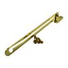 Piano Bench Lid Support/ Prop Brass Hardware Compact Design - Screws Included