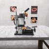 Mini Bench Drill Press 120W Precision Benchtop Drilling Press 0.6-6mm,B10 Chuck