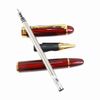 Gullor 450 Rollerball Pen with Golden Ring - Red
