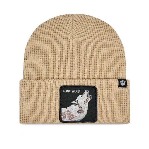 Goorin Bros. Unisex The Farm Cuffed Acrylic Beanie Hat, CRE - CREAM