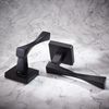Yale Verona 7 Black Square Door Handle Key