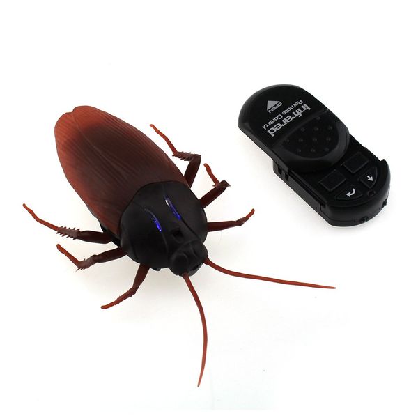 Tipmant RC Cockroach Insect Bug Remote Control Car Vehicle Electric Roach Animal Toy Kids Gift