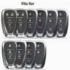 New Replacement Chevy GMC Remote Smart Key Fob Emergency Key Insert Blank Blade