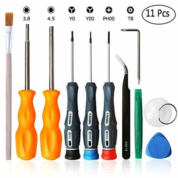 E.Durable Triwing Screwdriver Nut Driver Set Repair Tool Kit for Nintendo switch