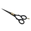Professional Hair Dressing Scissors Razor Edge Barber Hair Scissors with Adjustable Tension Screws, 6.5 Inches Hair Cutting Scissors S18BLK