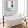 Bathroom Wall Medicine Cabinet Bathroom Storage Space Saver White 