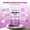 2 Pack  Glucosamine Chondroitin Gummies MSM & Elderberry Fruit - 120 Gummies