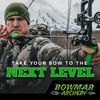 Bowmar Archery Nose Button, Extremely Light Weight, Creates Consistent Anchor Point, Two Sizes Included (Black)