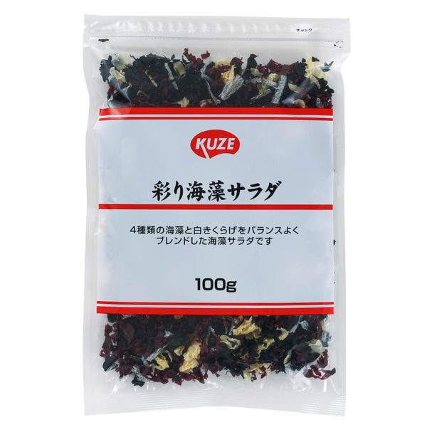 KUZE Colorful Seaweed Salad, 3.5 oz (100 g) x 2 Bags