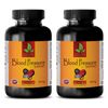 BLOOD PRESSURE SUPPORT - Cardiovascular Supplement - Health Heart Complex -2 Bot