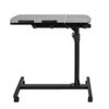 Medical Table Overbed Adjustable Bedside Hospital Rolling Tables With 4 Wheels