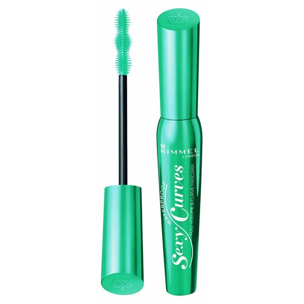 (Pack 2) Rimmel Sexy Curves Waterproof Mascara Black