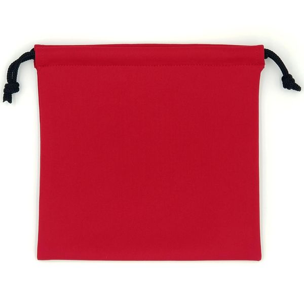 Aison Reel Storage Bag, Elastic Knit Material, Drawstring Type, Reel Bag, red, Drawstring Bag