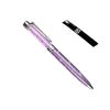 NEO+ Quality Ballpoint Pen with Crystals. FREE REFILL (PURPLE)