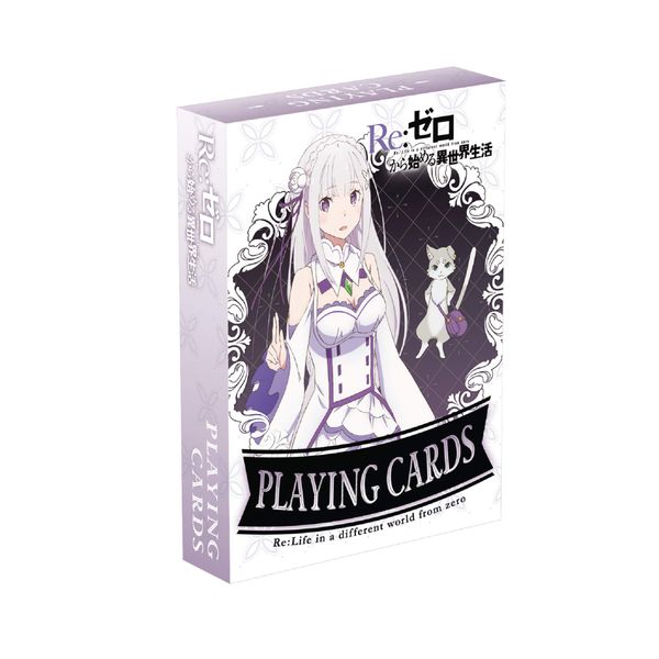 Japanese Tabletop Development Playing Cards Re:Zero - Starting Life in Another World Board Game Table Game Playing Cards