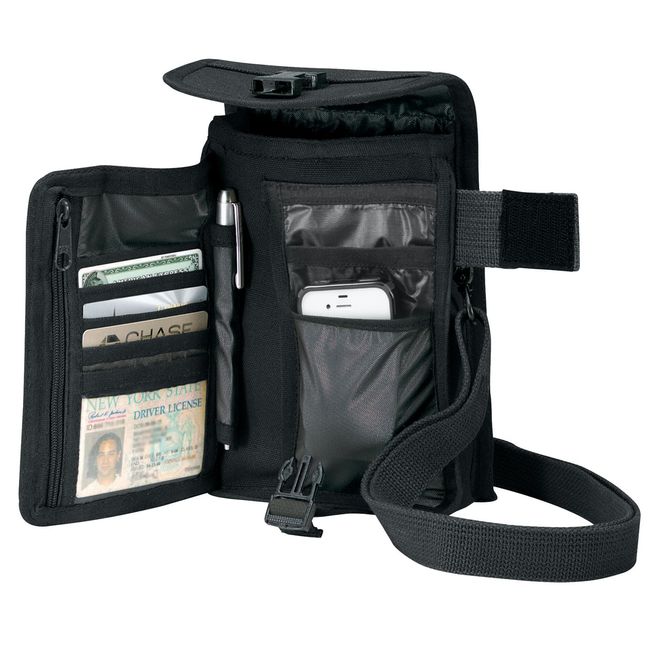 Rothco Canvas Travel Portfolio, Black