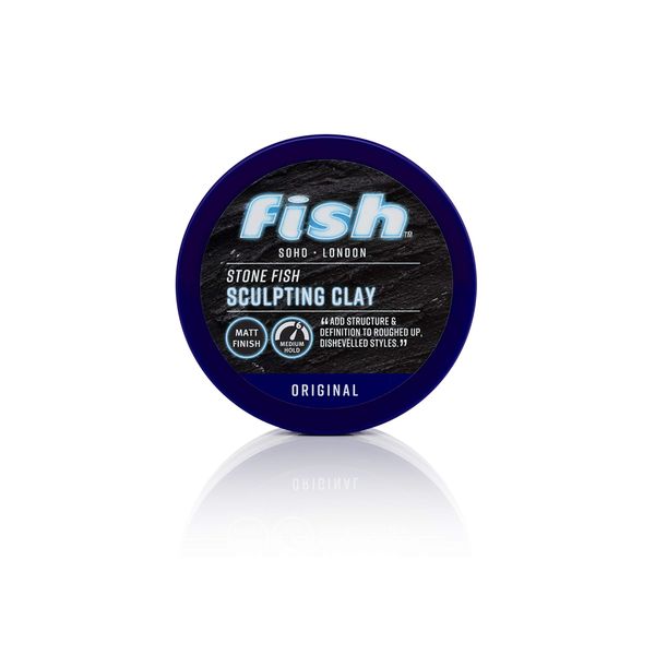 FISH Original Stone Fish Sculpting Hair Clay, 70ml , BA-FISOR4905A