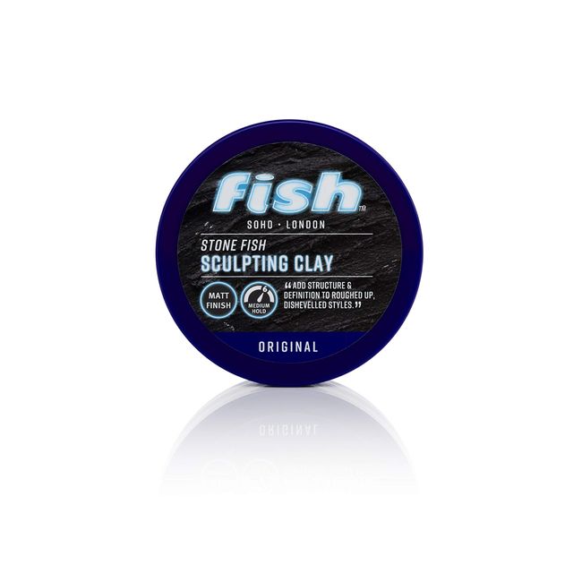 FISH Original Stone Fish Sculpting Hair Clay, 70ml , BA-FISOR4905A